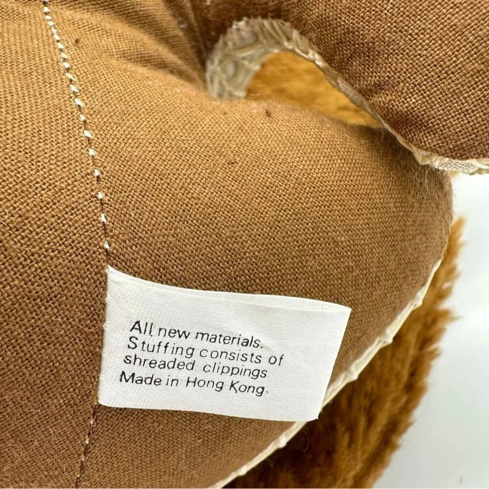 Vintage Hound Dog Stuffed Animal Plush 1983 Latch and Hug Huggables Puppy Kitsch - Picture 8 of 10